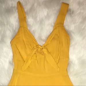 Yellow dress